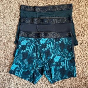 NWOT Lucky Brand Men's Boxer Briefs Set